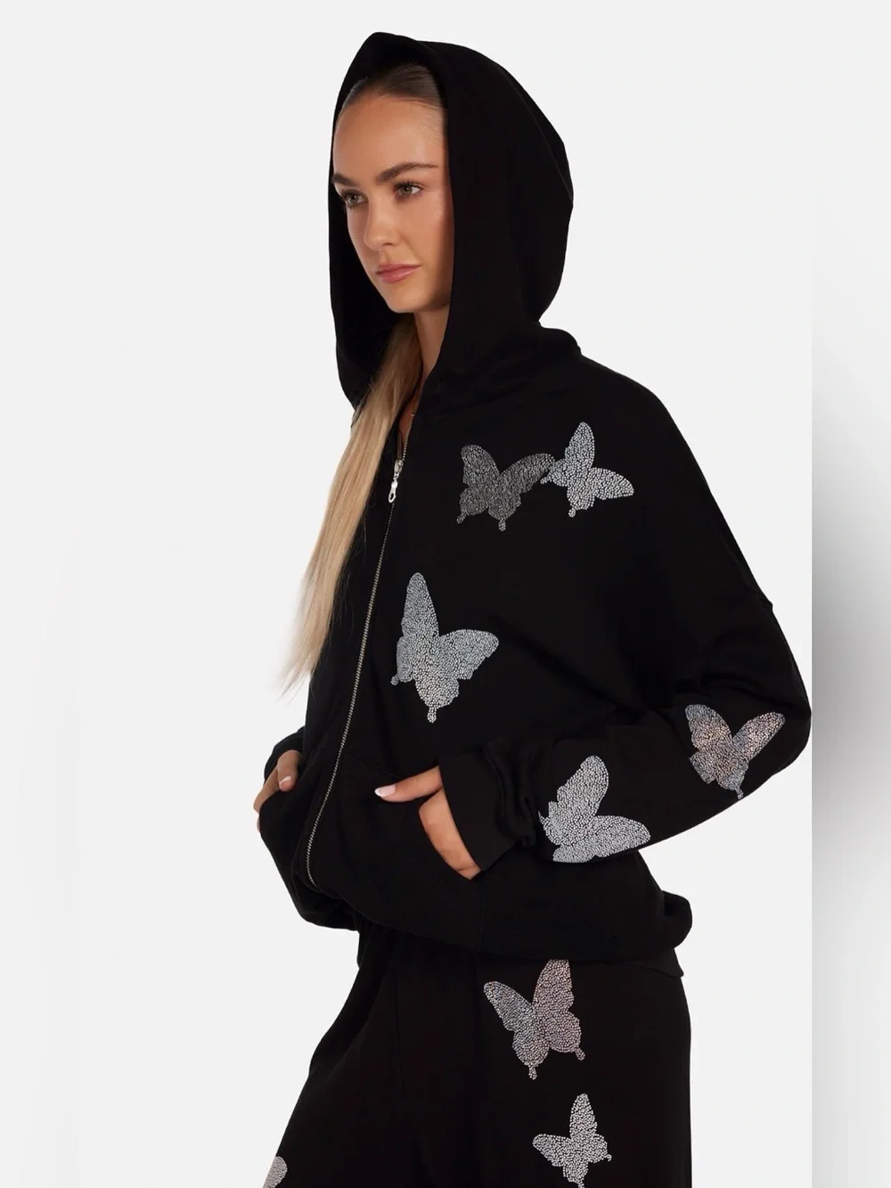 Lauren Moshi KOA CRYSTAL OPAL BUTTERFLIES Size M - Picture 3 of 9